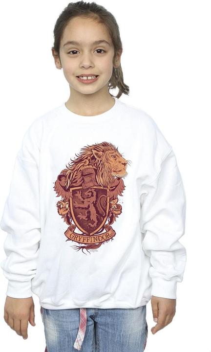 Produktbild Gryffindor Sketch Crest Sweatshirt Mädchen (140, 146)