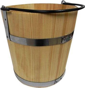 Produktbild Wooden World Holzeimer mit Metallring