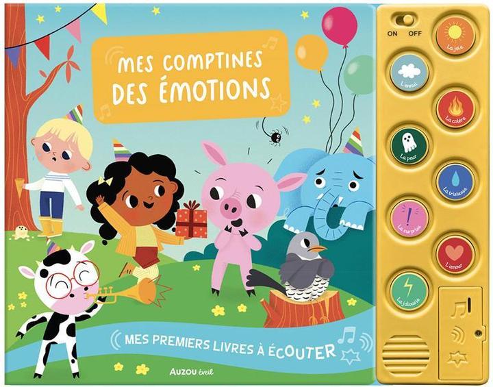 Produktbild Auzou France Mes comptines des émotions (Französisch, Cabrol Emmanuelle, Mab Héloïse, 2023)