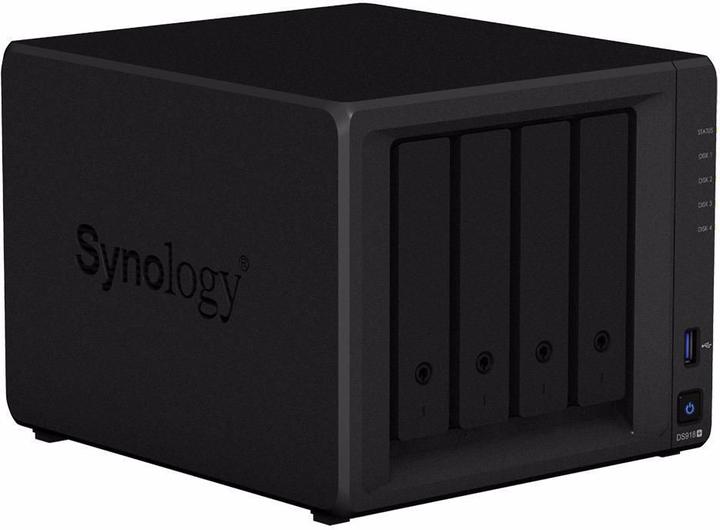 Produktbild Synology NAS DiskStation DS918+ 4-bay inkl. EW201