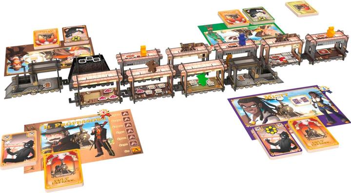 Image du produit Ludonaute LUDD0021 - Colt Express : Train blindé & Poste de garde (extension DE) (Allemand)