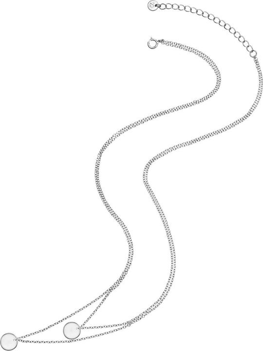 Immagine prodotto Glanzstücke München Cerchio da donna in argento sterling 45,0 cm di lunghezza base + 5,5 cm di estensione - 31530 (Argento, 45 - 50,5 cm)