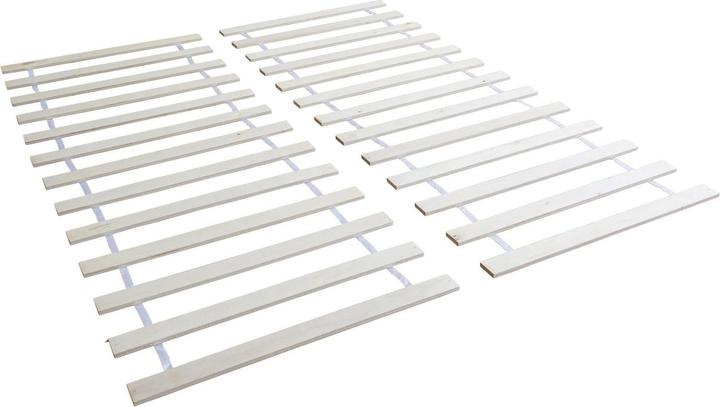 Floki24 Lattenrost - 160 x 200 cm - Rolllattenrost Kiefer Massivholz Bett Rollrost