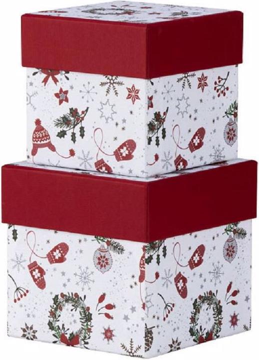 Produktbild Rössler Geschenkbox Winter Fun 2er-Set, quadratisch (Geschenkbox, 2 x)