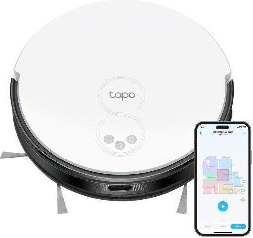 Immagine prodotto TP-Link TAPO RV20 MOP - Robot aspirapolvere e mocio MagSlim LiDAR (Aspirazione robotica)