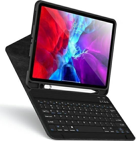 Usams Tablet-Hülle Case Winro mit Tastatur iPad Pro 11 schwarzes Etui-schwarze Tastatur/schwarzes C (IPad Pro 11)