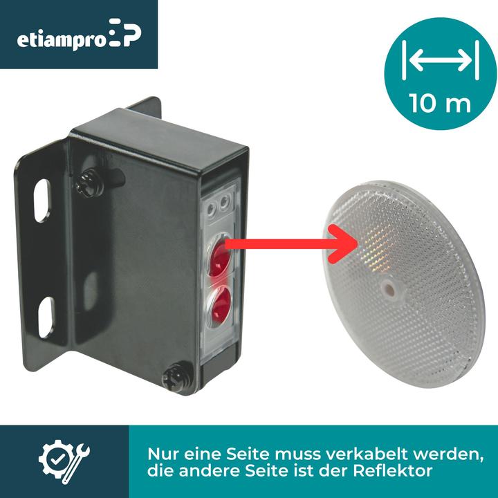 Produktbild Velleman Reflexions-Lichtschranke (10 m)