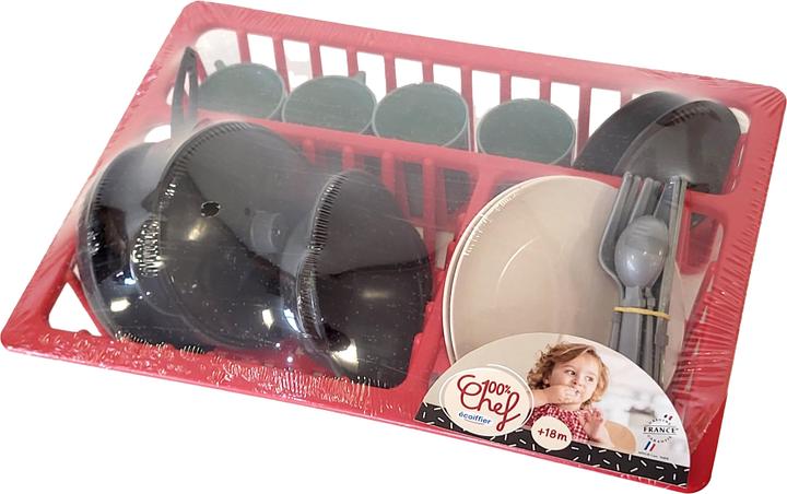 Ecoiffier 25 cm langes, beschnittenes Abtropfgestell