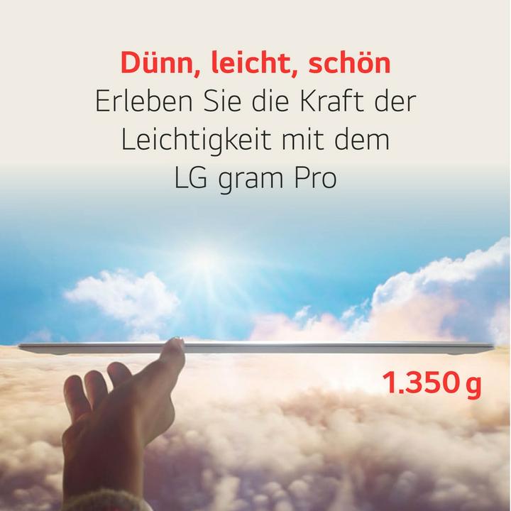 Produktbild LG gram 17" Core Ultra 7 155H 32GB/2TB SSD Win11 grau 17Z90S-G.AD7CG (17", Intel Core Ultra 7 155H, 32 GB, 2000 GB, DE)