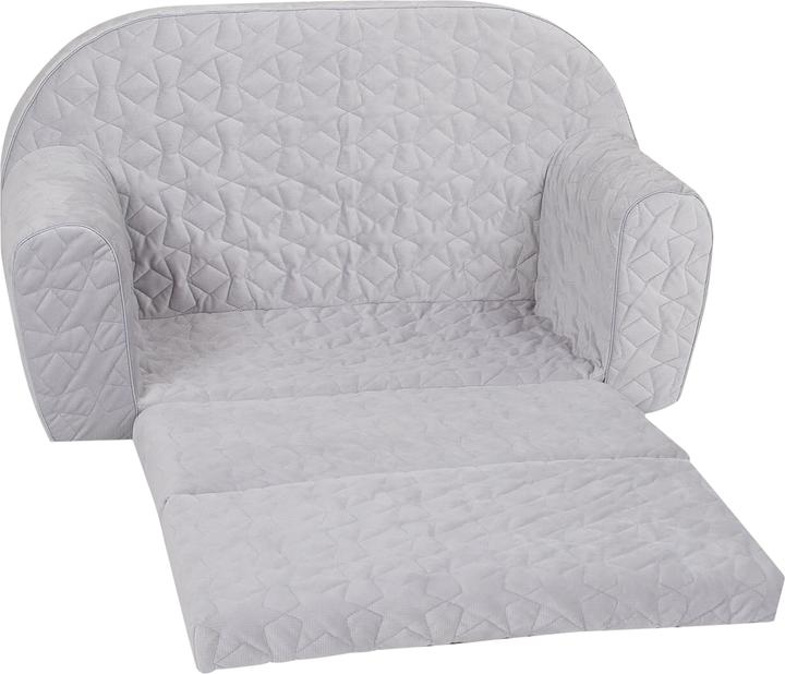Produktbild Knorrtoys Kindersofa - "Cosy geo grey" (Kindersofa)