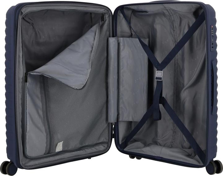 Image du produit D&N Travel Line 4500 Ensemble de valises à 4 roulettes 3 pièces avec soufflet extensible (205 l, XL (à partir de 115l))