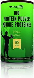 Produktbild vegalife Protein Pulver Natur (Neutral, Mahlzeitenersatz oder Müesli, Sport-Shake, leicht nussig, 1 Stk., 450 g)