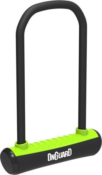 Actual product image Onguard bicycle lock NEON 8152GR U-LOCK - 115mm 292mm - holder + 2 x keys green (NEW)