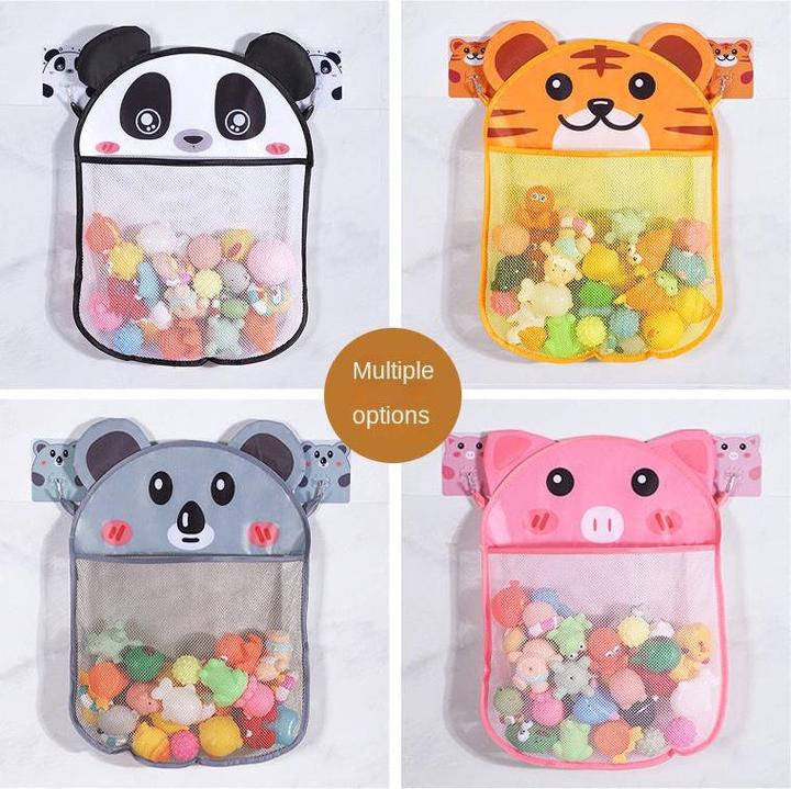 Image du produit Activity Board Sac de rangement en maille pour le bain, sac de rangement pour jouets de bain et d'eau, sac en