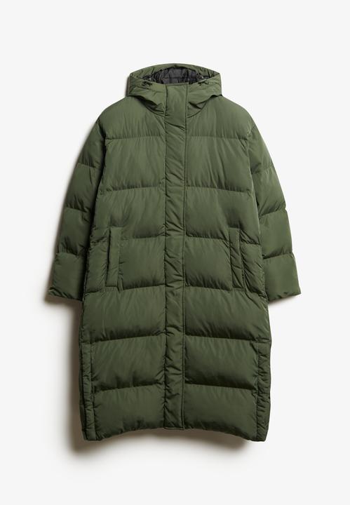 Actual product image Superdry STUDIOS LONGLINE DUVET COAT Dames Jas - Maat 16 (16)