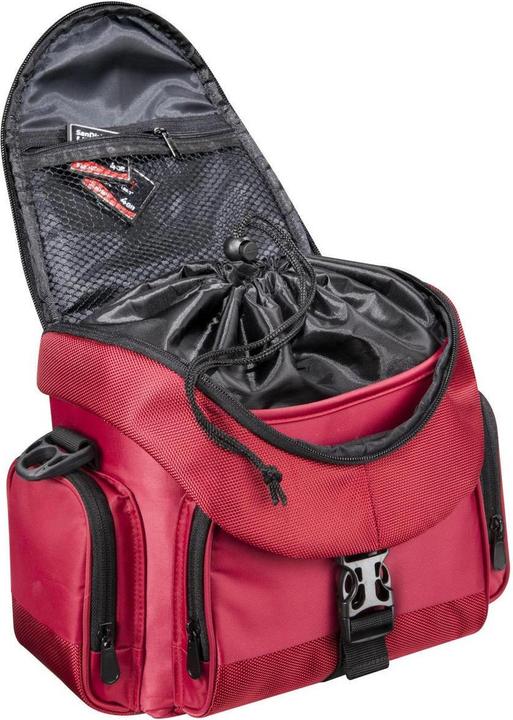 Actual product image mantona premium photo bag red / black (Camera shoulder bag, 1 l)