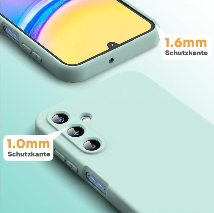 Actual product image Screenguard Samsung Galaxy A15 5G Liquid Silicone Case Cover (Samsung Galaxy A15 5G)