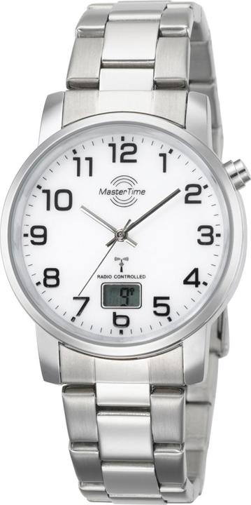 Produktbild Master Time MTGA-10300-12M Funk Basic Series Herren 41mm 3ATM (Analoguhr, Digitaluhr, Funkuhr, 41 mm)