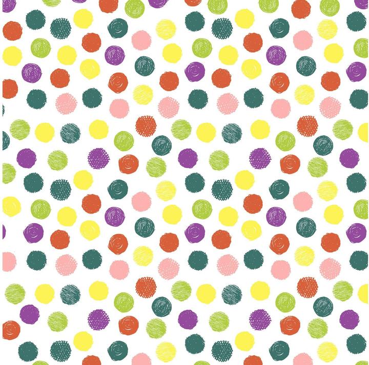 Paper + Design 20 TOVAGLIOLI PA+DES 24X24 A POIS GIOCOSI (20 x, 24 x 24 cm)