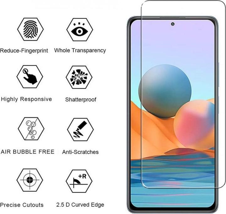 Image du produit Screenguard Xiaomi Redmi Note 10 Pro Protection en verre blindé Case Friendly Design (Xiaomi Redmi Note 10 Pro)