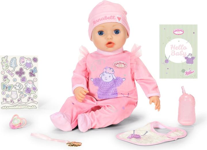 Actual product image Baby Born Annabell - Interactive Annabell - 43cm - pop