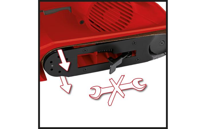 Actual product image Einhell Tc-Bs 8038 (Belt sanders, 800 W)
