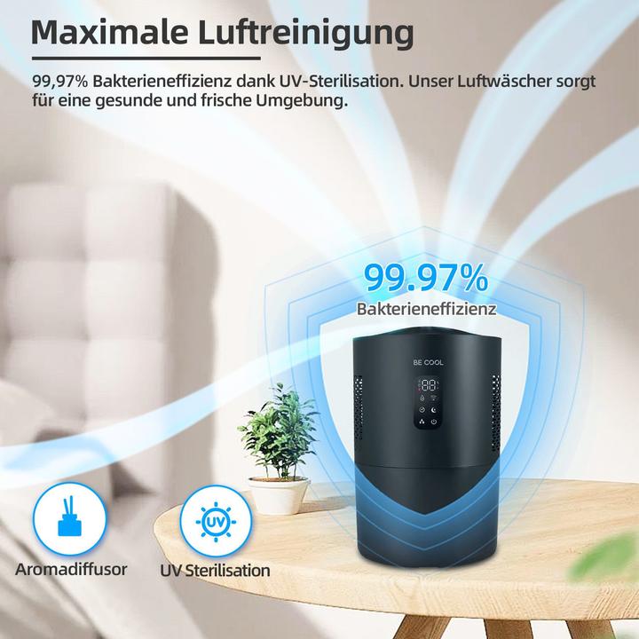 Produktbild Be Cool BE COOL Luftbefeuchter & Reiniger mit UV-Sterilisation (50 m²)