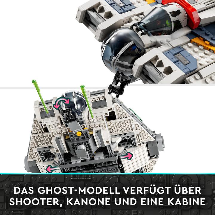 Image du produit LEGO Star Wars Ghost & Phantom II (75357, LEGO difficiles à trouver, LEGO Star Wars)