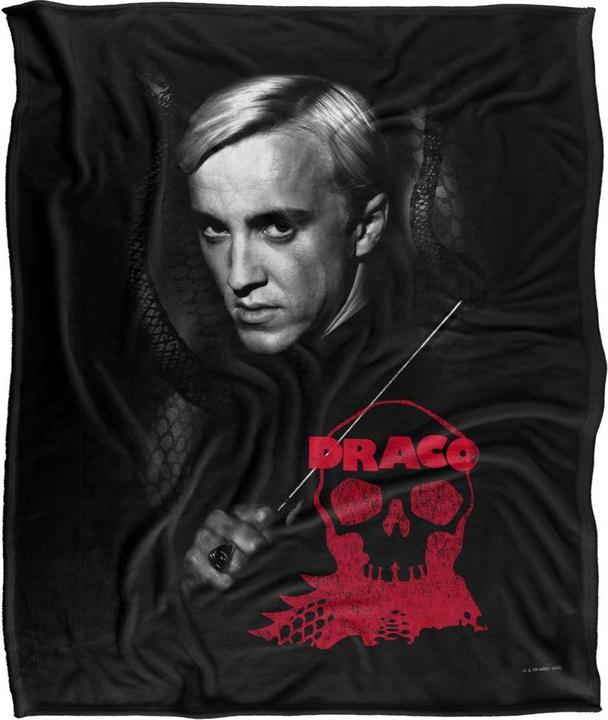 Actual product image Dark Mark Draco Malfoy Blanket (152 x 127 cm)