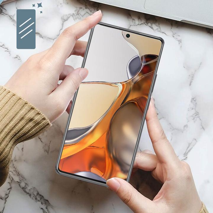 Actual product image Avizar Crystal clear film, glass screen protector (1 Piece, Xiaomi 11T Pro)