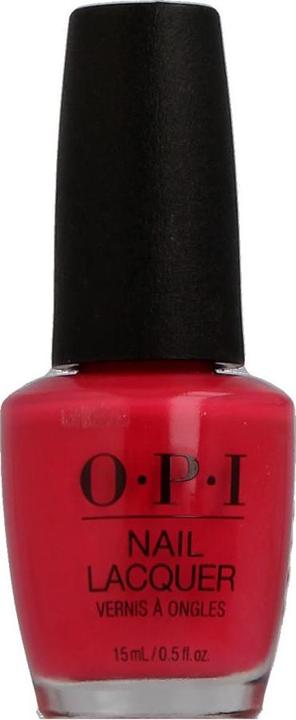 Actual product image OPI Nail polish No.B35 (B35 Charged up Cherry, Colour paint)