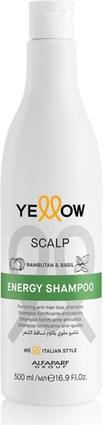 Immagine prodotto Alfaparf Yellow Energy Shampoo per il cuoio capelluto 500ml (500 ml, Shampoo liquido)