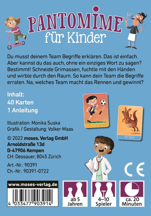 Produktbild Pantomime (Deutsch)