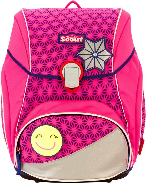 Actual product image Scout Alpha Neon Safety 4-piece school bag set (25 l)