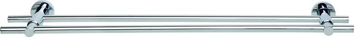 Actual product image tesa LOXX bath towel rail with two arms incl. adhesive solution without drilling