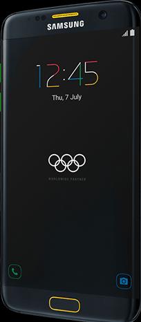Produktbild Samsung Galaxy S7 Edge Olympic Games Limited Edition (32 GB, Black Onyx, Black, 5.50", 12 Mpx, 4G)