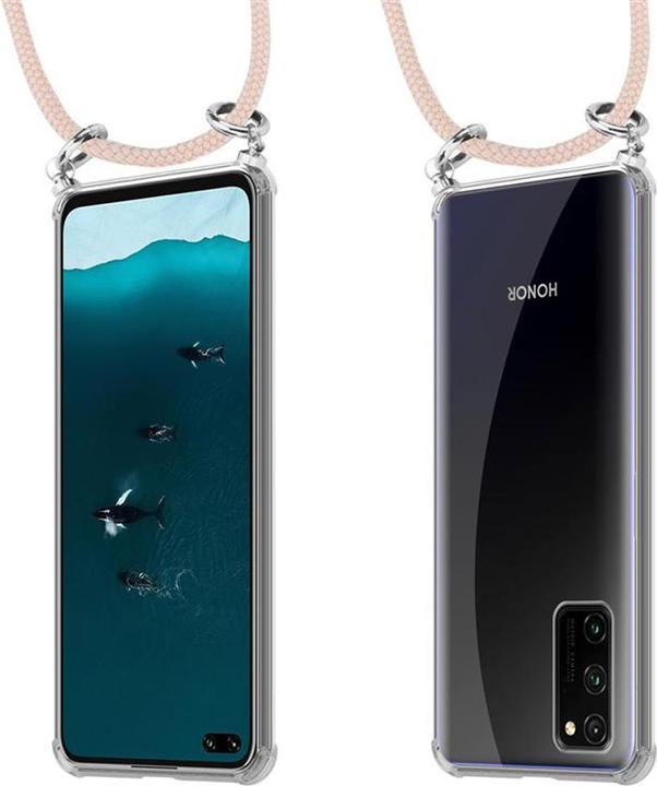Produktbild Cadorabo TPU Handy Kette SILBER Cover