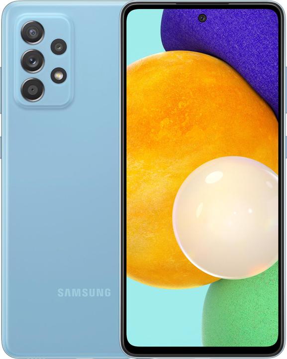 Samsung Galaxy A52 5G (128 GB, Azzurro, 6.40", Doppia SIM, 64 Mpx, 5G)
