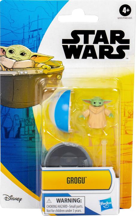 Produktbild Hasbro STAR WARS Epic Hero Series Grogu 2,5 cm große Actionfigur & Hover-Kinderwagen, Spielzeug für 4-Jähri