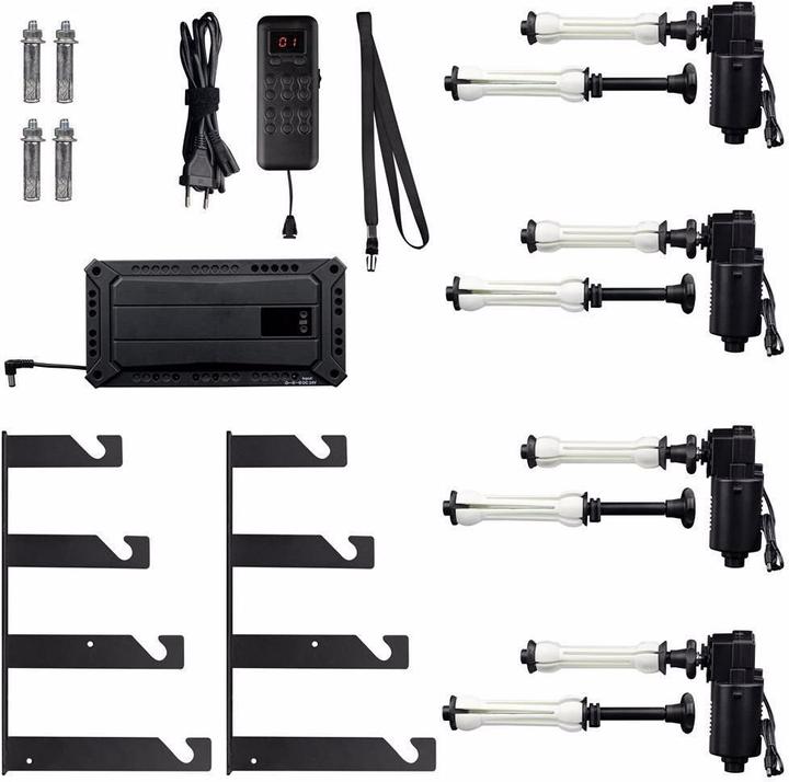 Actual product image Dörr Background system Motor suspension for 4 rollers