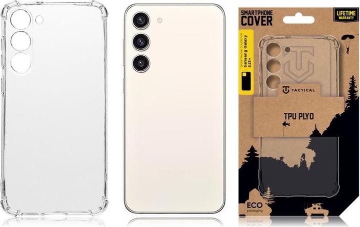 Actual product image PhoneLook Coque Gel Silicone Bumper anti-choc avec protections de coins et caméra (Samsung Galaxy S24 FE)