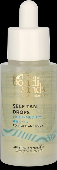 Actual product image Bondi Sands Face Drops - Face Drops Light/Medium (Self tanning serum, 30 ml)