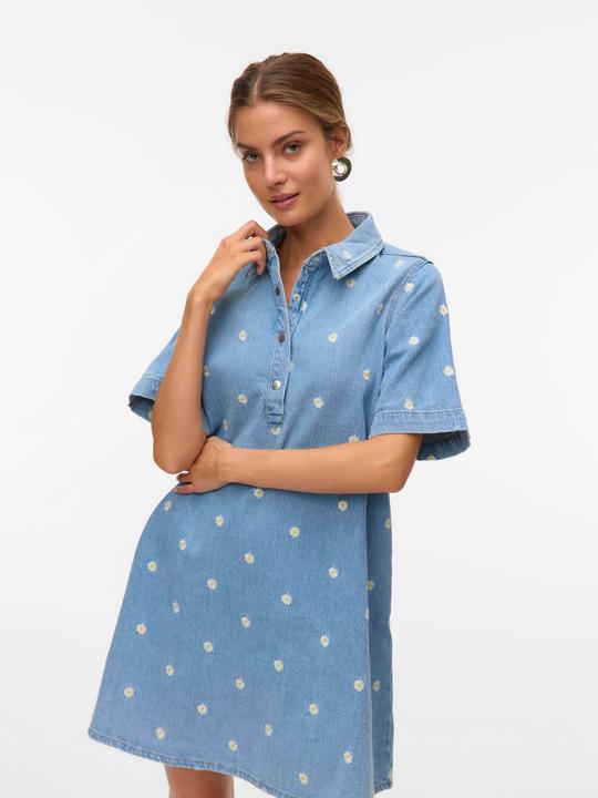 Produktbild Vero Moda VMOCINA Kurzes Kleid Jeanskleid (XS)