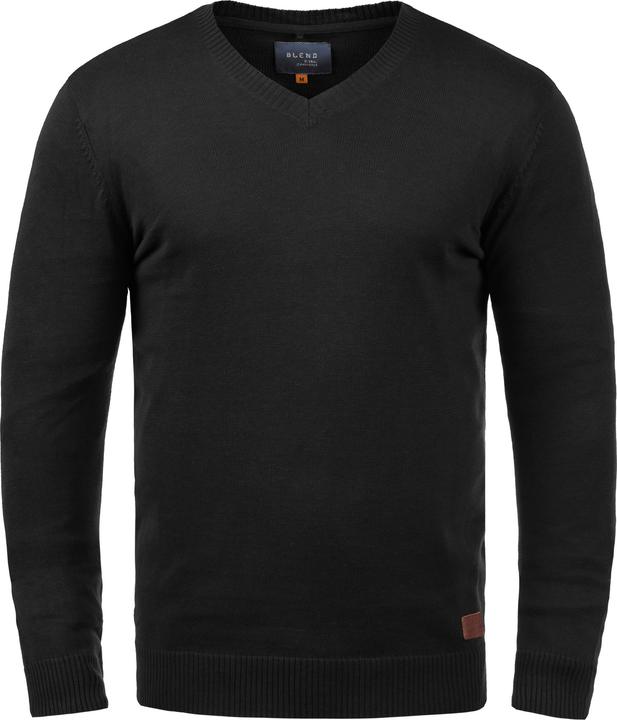 Image du produit Blend Lasse Pull Sweat Homme Avec Col-V Moucheté (L)