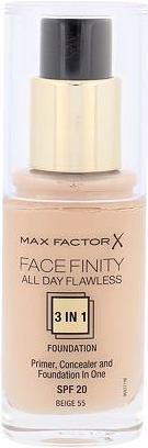 Actual product image Max Factor Facefinity 3 in 1 (55 Beige)