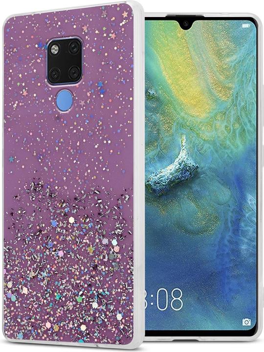 Viola con glitter