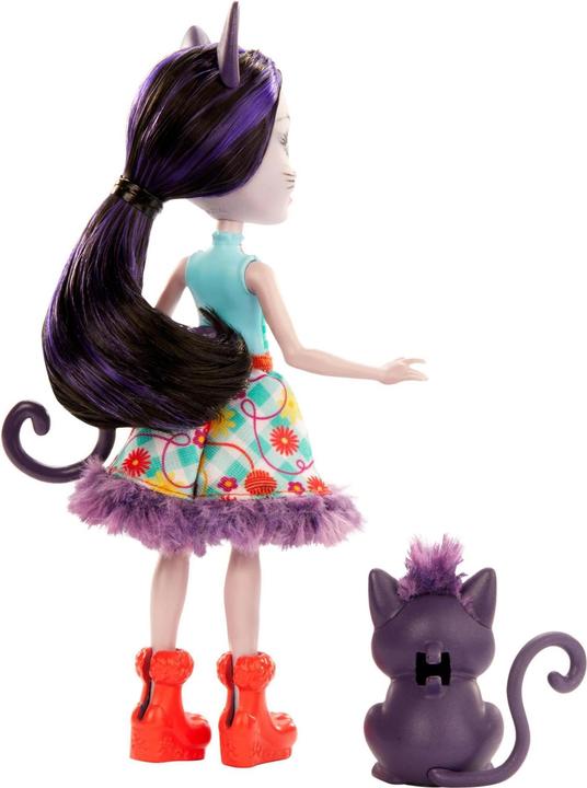Image du produit Enchantimals Ciesta Chat et Climber - Mini-poupée - 4 ans et +