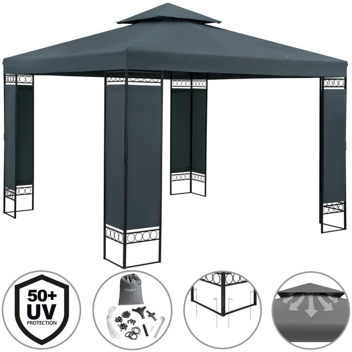 Produktbild Casaria Pavillon Lorca 3x3m (300 cm, 300 cm)