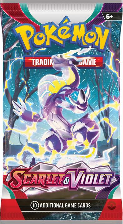 Actual product image Pokémon Scarlet & Violet (English, Booster Pack)