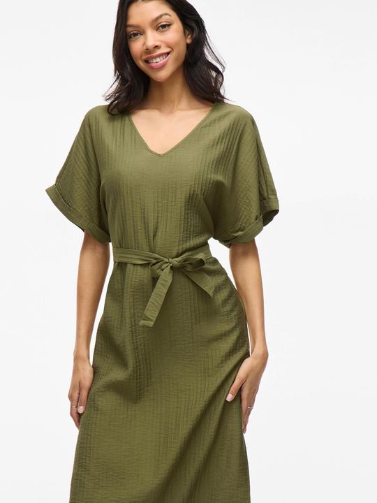 Produktbild Vila V-Ausschnitt Midikleid (36)